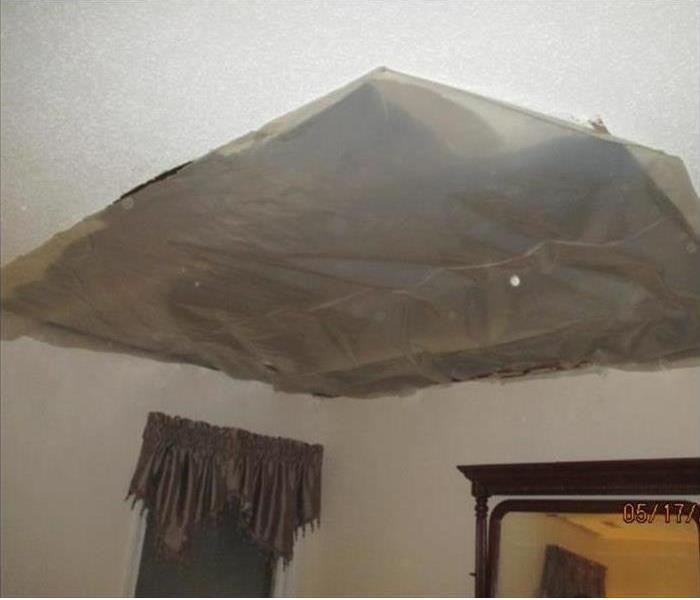 Containment Covering Ceiling